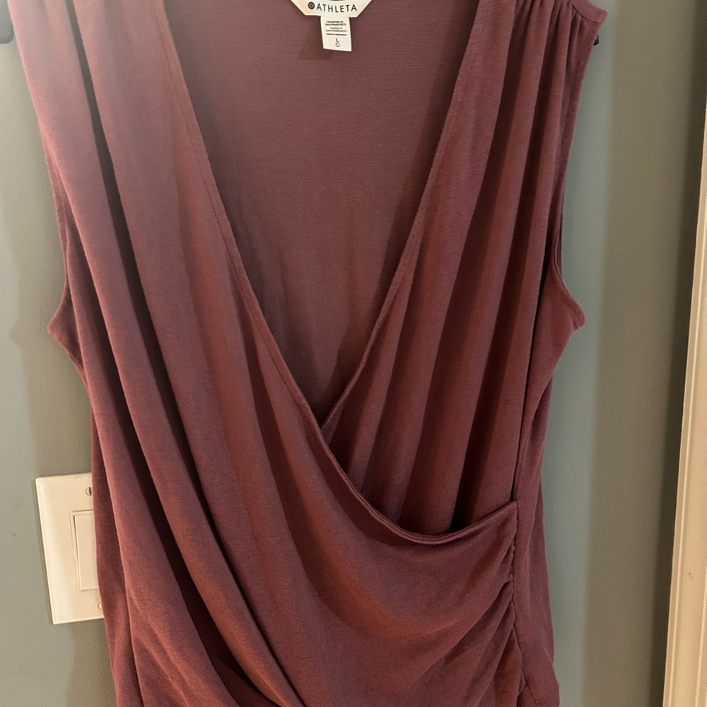 Athleta Women's Purple Drape Top